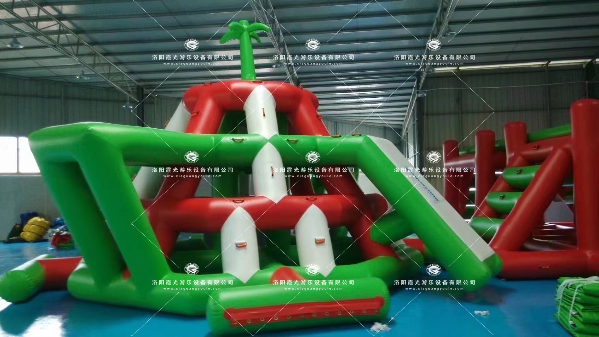 怀集水上闯关道具